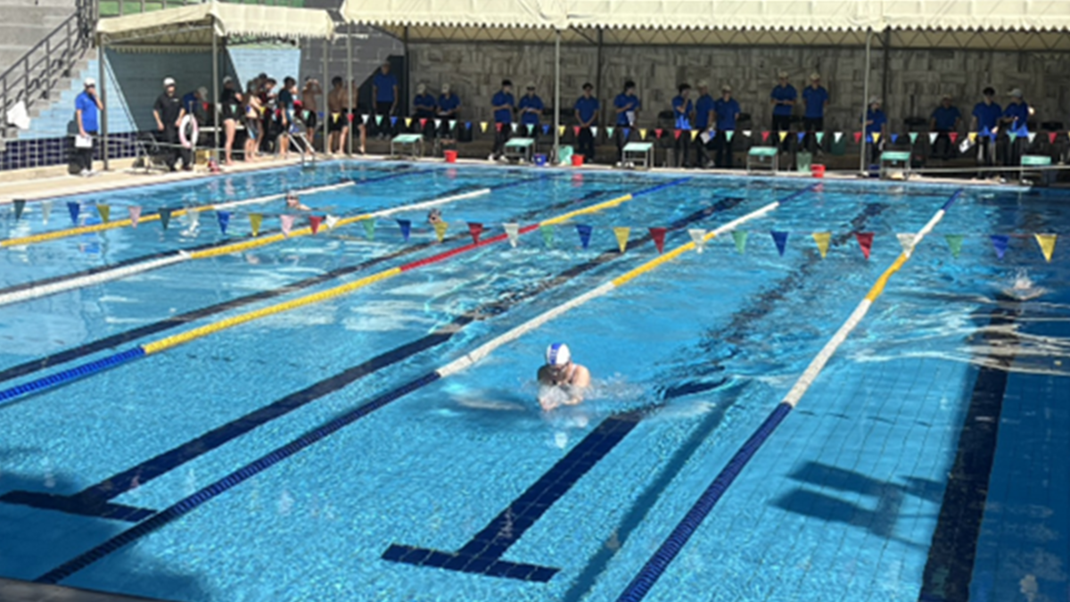 1107女子50公尺蛙式預賽於明志科技大學游泳池Image