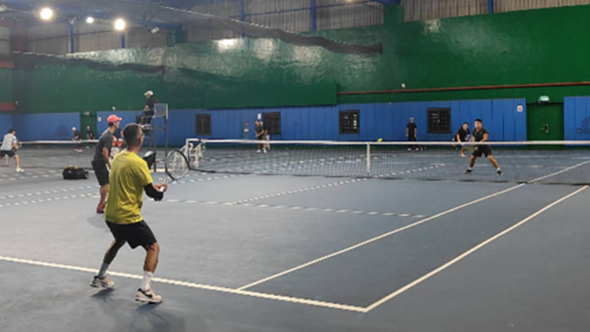 1105網球預賽於林口體育大學圖片